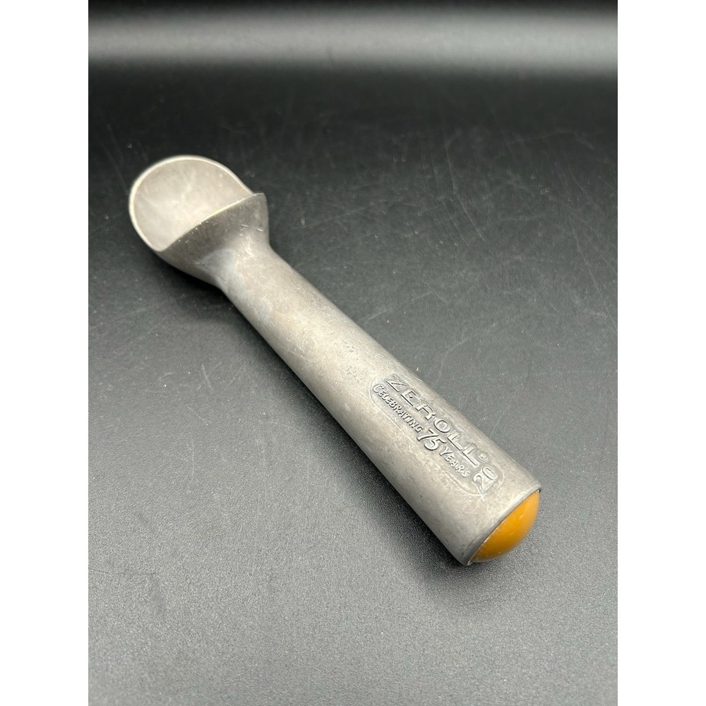Zeroll 20 in Silver 1020 Original Ice Cream Scoop Scooper w/Gold Cap